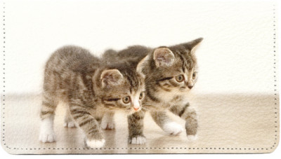 Cute Kittens Leather Cover | CDP-ANI06
