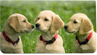 Cute Puppies Leather Cover | CDP-DOG88
