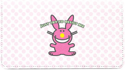It's Happy Bunny Girly Leather Cover | CDP-IHB03