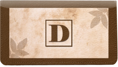 Monogram D Leather Cover | CDP-MONO1D