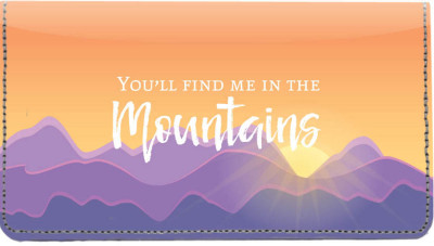 Motivational Mountains Leather Cover | CDP-SAY01