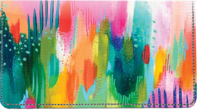Watercolor Pastel EttaVee Leather Cover  | CDP-VEE08