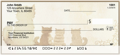 Feline Friends Personal Checks | FUN-42