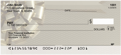 Gift Wrapped Personal Checks | FUN-58