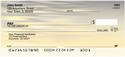 Black Gold Personal Checks | GEO-48