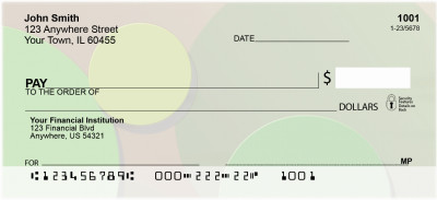 Dots On Chocolate Personal Checks | GEO-97