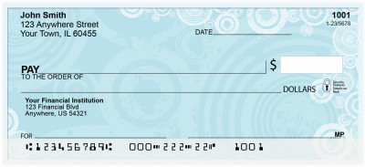 Cool Blues Personal Checks | GEP-23