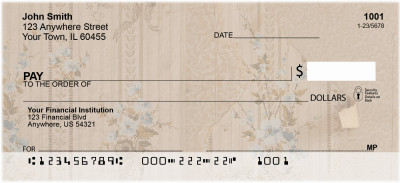 Victorian Vintage Paper Personal Checks | GEP-46