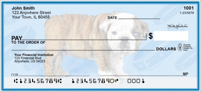 Bulldog Pups Keith Kimberlin Personal Checks | KKM-10