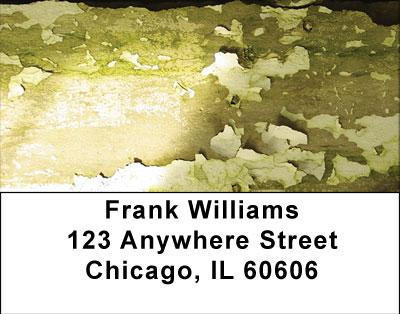 Aging Paint Address Labels | LBABS-27