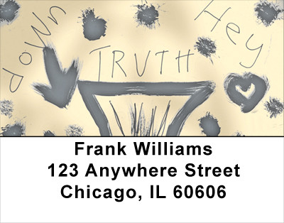 Goth Rulez  Address Labels | LBABS-42