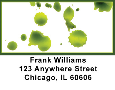 Painting It Green Address Labels | LBABS-52