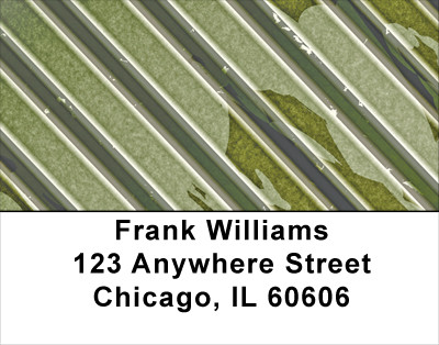 Peelin Green Address Labels | LBABS-61