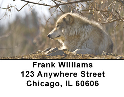 Wolves Address Labels | LBANJ-89