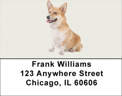 Pembroke Corgi Address Labels | LBDOG-107