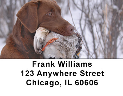 Labradors At Work Address Labels | LBDOG-29