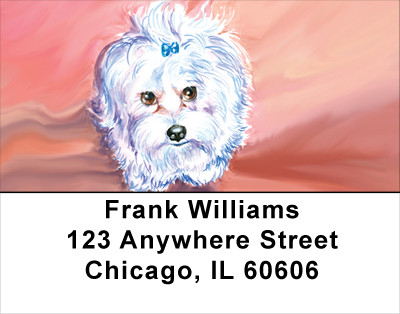 All Gussied Up Address Labels | LBDOG-32
