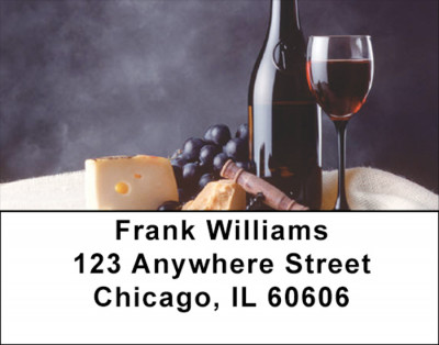 Wine Country Address Labels | LBFOD-03
