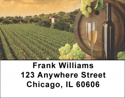 Wine Lovers Address Labels | LBFOD-52