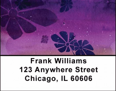 Deep Purple Dreams Address Labels | LBGEO-41