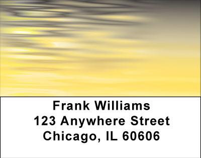 Black Gold Address Labels | LBGEO-48