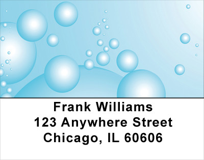 Bubbles Address Labels  | LBGEO-96