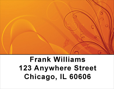 Hot Filigree Florentine Address Labels | LBGEP-44