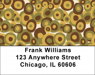 Retro Pitted Olives Address Labels | LBGEP-47