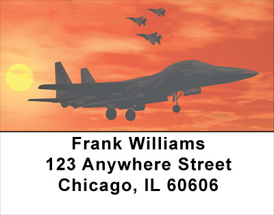 The Military Never Sleeps Address Labels | LBMIL-30
