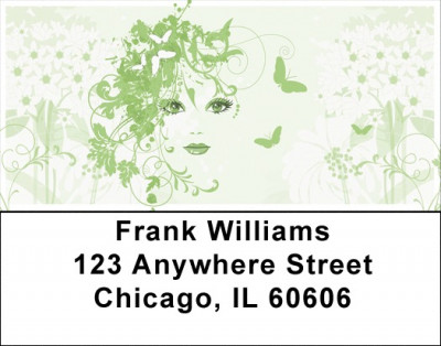 Flower Girl Address Labels | LBOPC-08