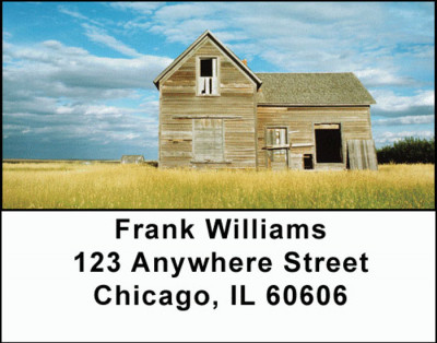 Barns on the Prairie Address Labels | LBSCE-05