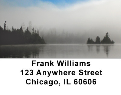 Foggy Lake Address Labels | LBSCE-46
