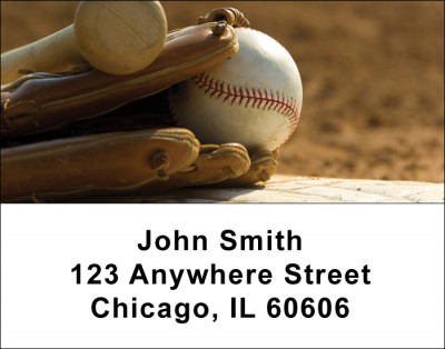 It's all about the Baseball Address Labels | LBSPO-A4