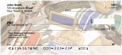Military Medals Personal Checks | MIL-10