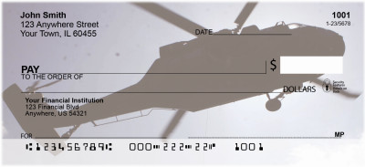 Helicopters in the Sky Personal Checks | MIL-76