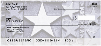 Rustic Metal Stars Checks | SCD-01