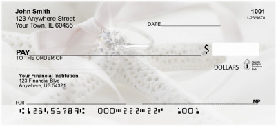 Romantic Shells Personal Checks | SCE-29