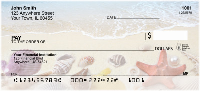 Seashells On The Beach Checks | SCE-95