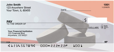 Hockey Pucks Personal Checks | SPO-17