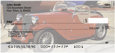 Old Time Convertibles Personal Checks | TRA-45