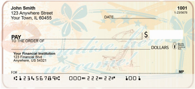 The Perfect Getaway  Personal Check | TRA-88