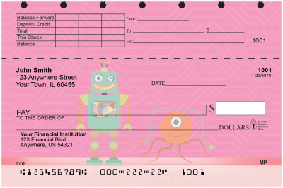 Robot Friends Top Stub Checks | TSFUN-001