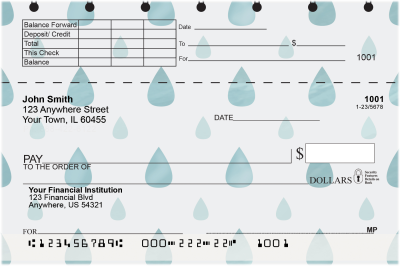 April Showers Top Stub Checks | TSGEP-005