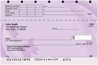 Butterflies Top Stub Checks | TSGEP-80