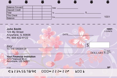 Cherry Blossoms Top Stub Checks | TSGEP-94