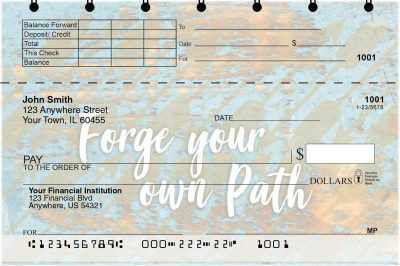 Arrow Affirmations Top Stub Checks | TSSAY-03