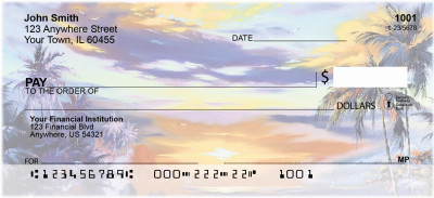 Hawaii Sunsets Personal Checks | TVL-07
