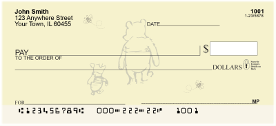 Winnie The Pooh Checks | WTP-01
