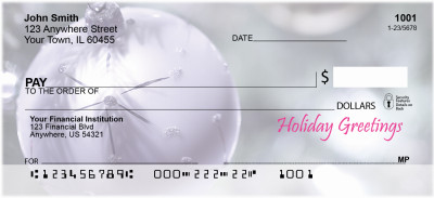 Holiday Greetings Personal Checks | XMS-43