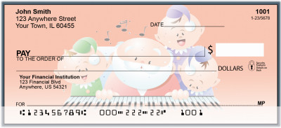 Musical Holiday Cheer Personal Checks | XMS-48